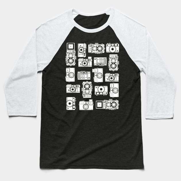 Yashica Bundle Baseball T-Shirt by miguelangelus